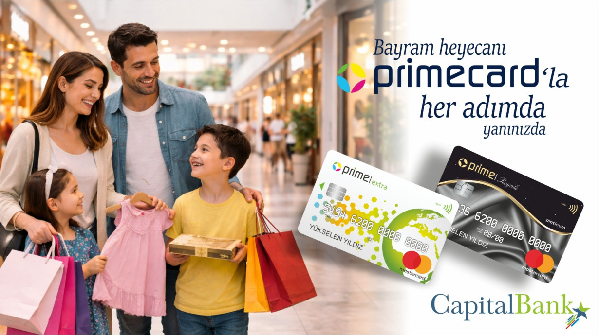 Bayram Heyecanı PrimeCard'la Her Adımda Yanınızda!
