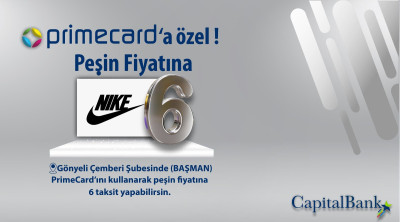 NIKE ’da Peşin Fiyatına 6 Aya Varan Taksit !