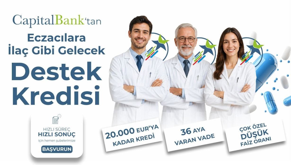 Eczacılara İla&ccedil; Gibi Gelecek Destek Kredisi